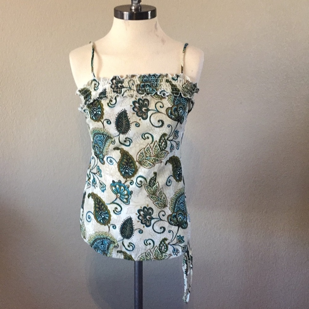 Paisley Print Tank Top!